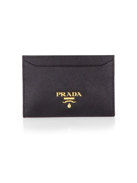 prada zip card case|prada credit card holder.